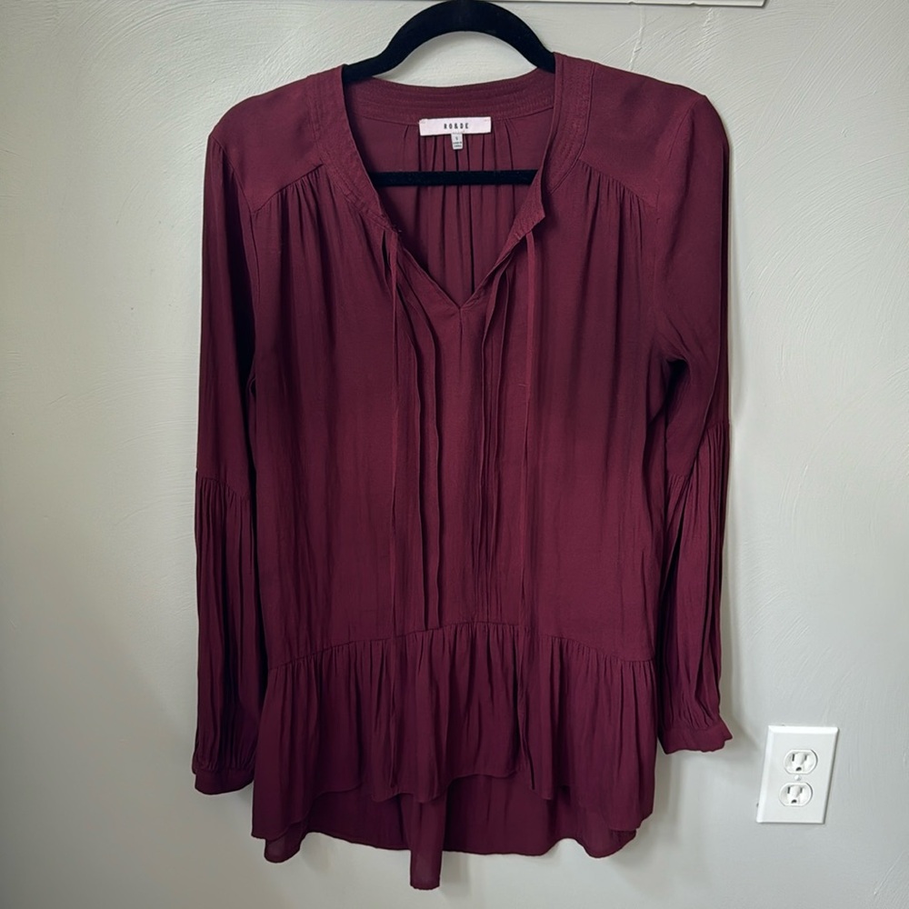 RO&DE Flowy Peasant Top